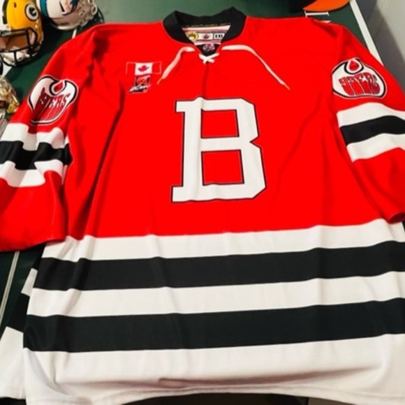 Brantford 99ers OJHL Game Worn Name Number Team Jersey XXL
